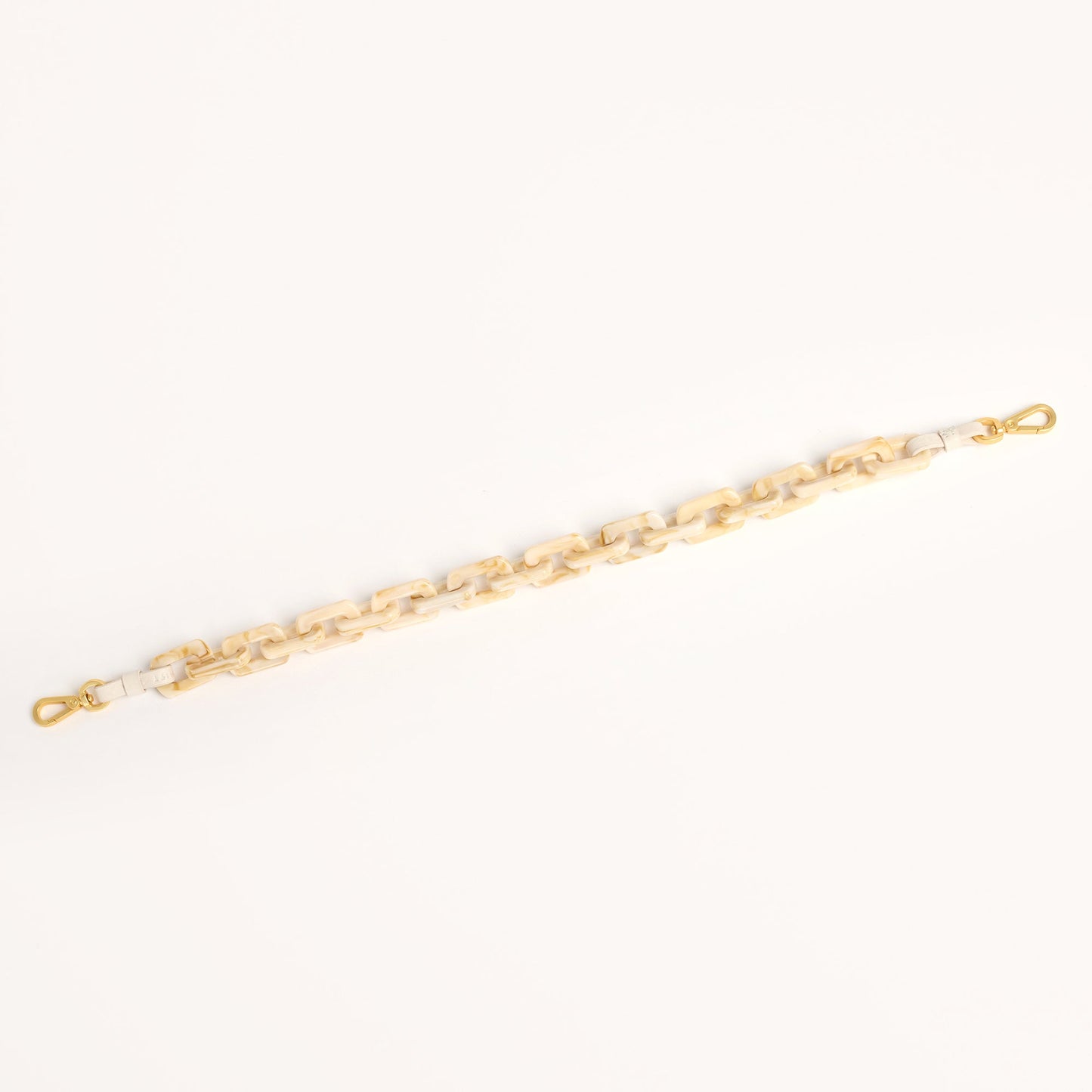 Latte Shoulder Strap | Calla Lily White/Brushed Gold