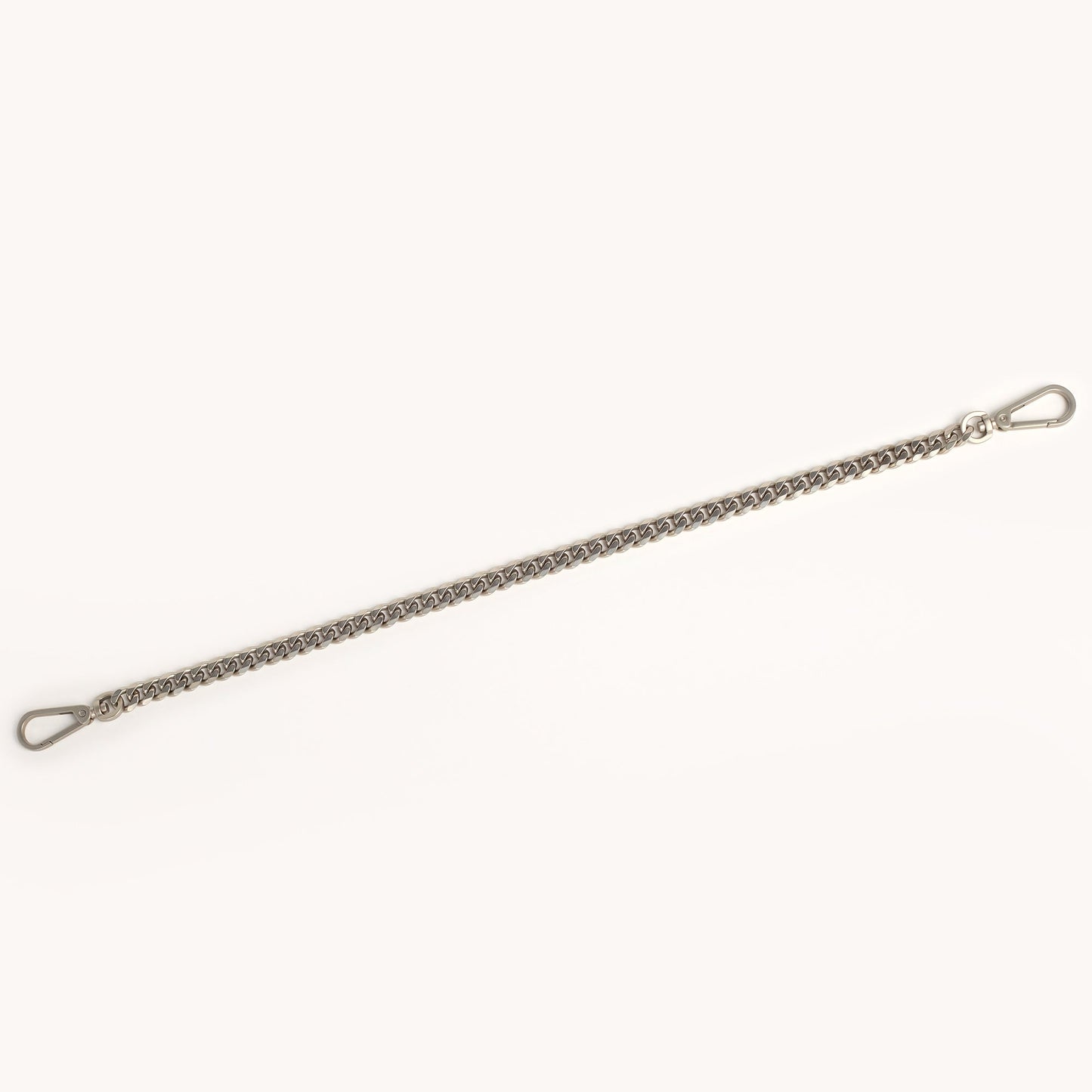 Metal Chain Shoulder Strap | Brushed Silver