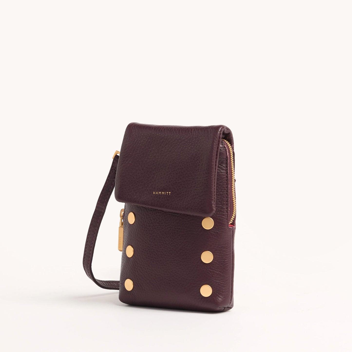 VIP Mobile | Cabernet Pebble/Brushed Gold