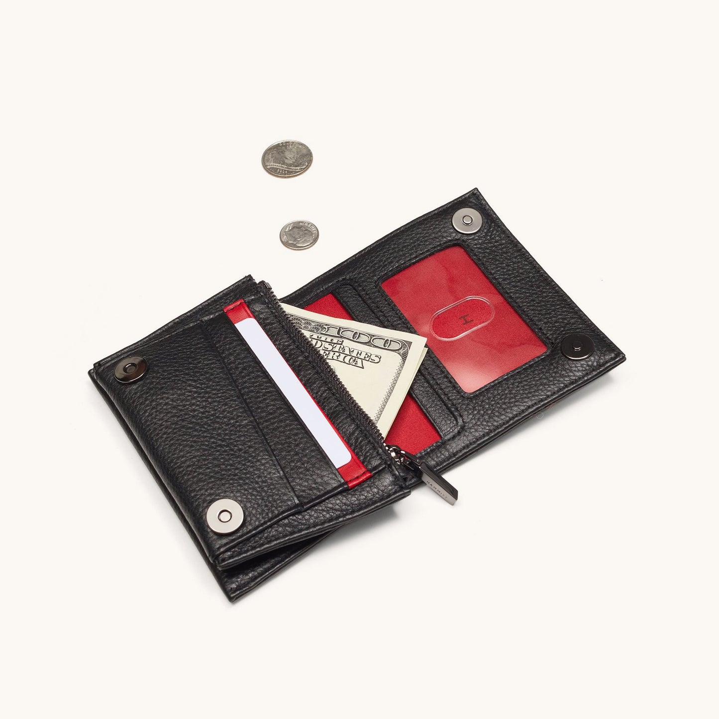 Allen Wallet | Black/Gunmetal