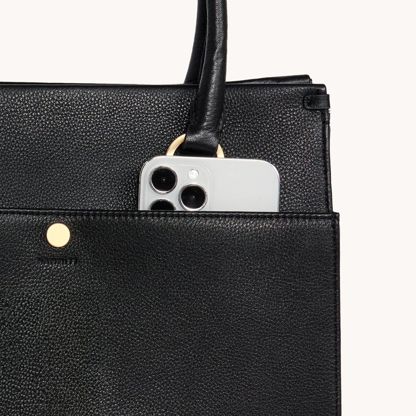 Allen | Black/Brushed Gold Red Zip | Lrg