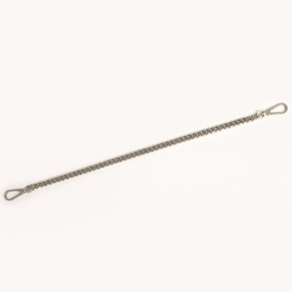Metal Chain Shoulder Strap | Brushed Silver