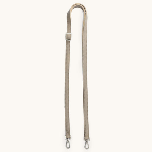 Slider Strap 0.5 Inch | Pew/Brushed Silver