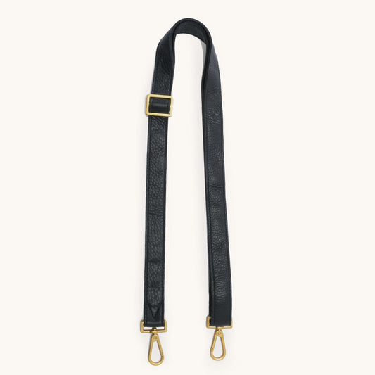 Slider Strap 1 Inch | Black/Brushed Gold
