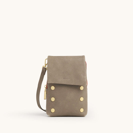 VIP Mobile | Pewter/Brushed Gold Red Zip