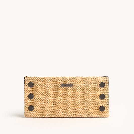 110 North | Chaparral Raffia/Gunmetal