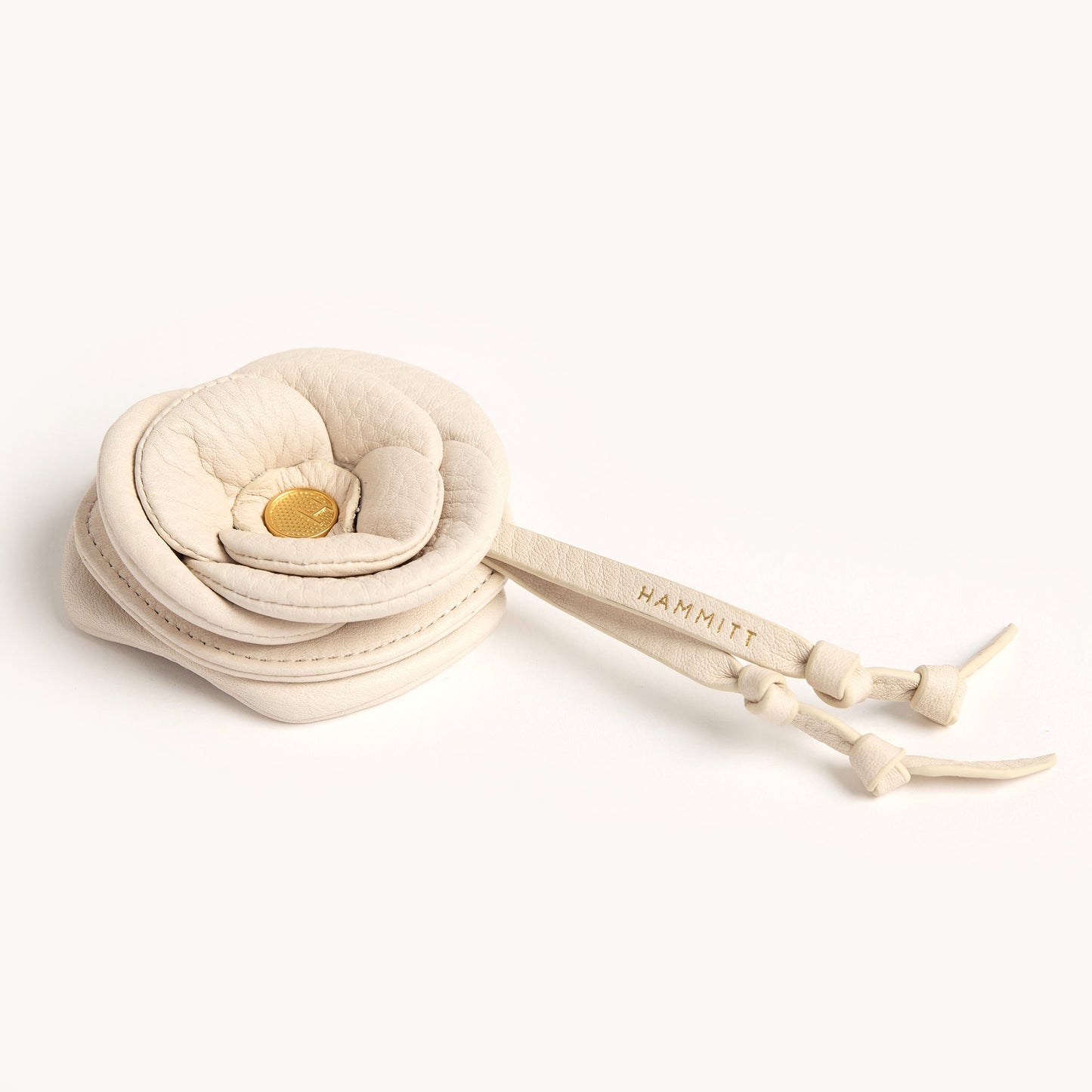 Vince Floral Charm | Calla Lily White/Brushed Gold