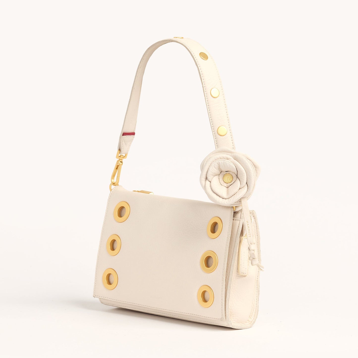 Vince Floral Charm | Calla Lily White/Brushed Gold