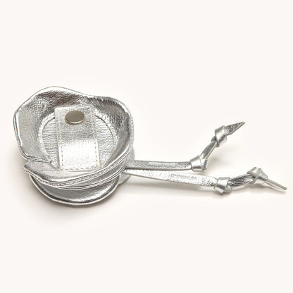Vince Floral Charm | Sidewalk Silver/Brushed Silver