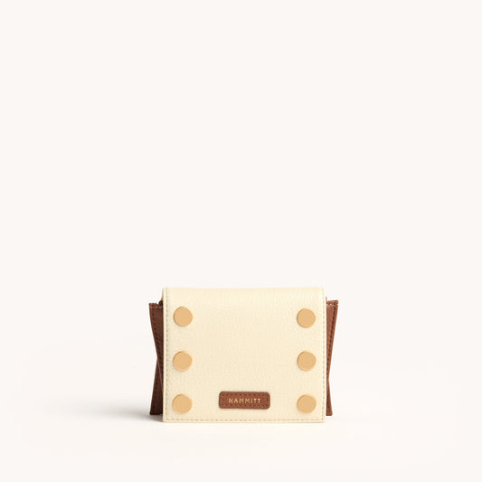 Allen Wallet | Courtyard Cream/Brushed Gold
