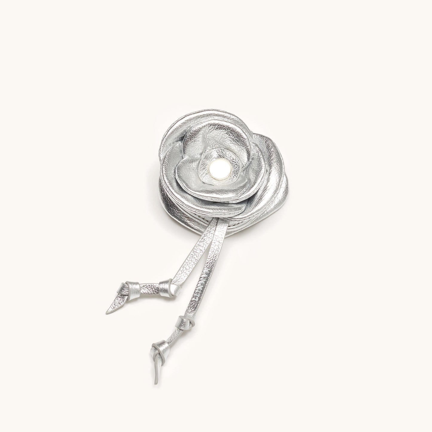 Vince Floral Charm | Sidewalk Silver/Brushed Silver