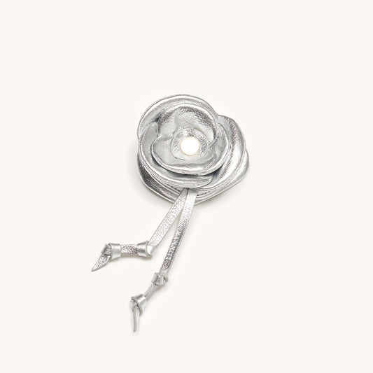 Vince Floral Charm | Sidewalk Silver/Brushed Silver