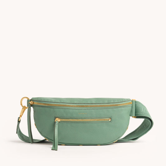 Charles Crossbody | Artichoke/Brushed Gold | Med